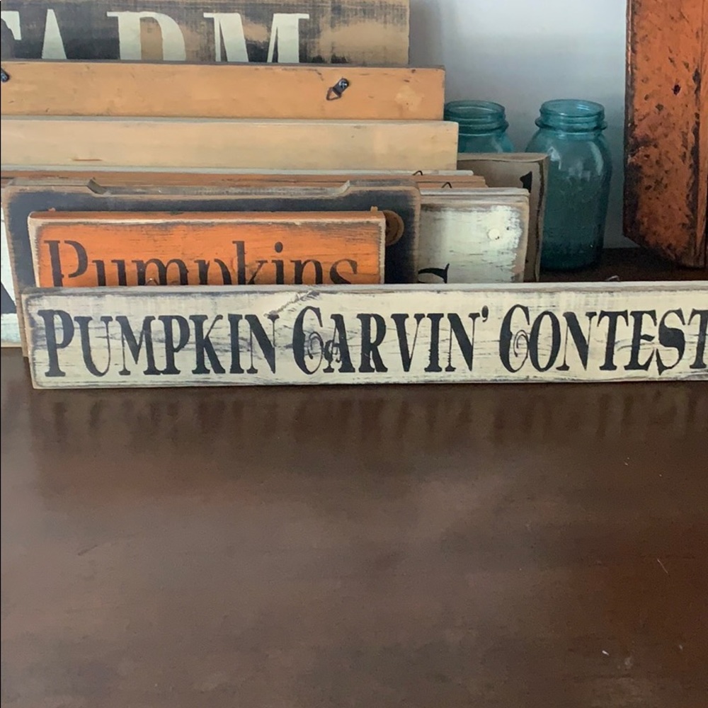 Barn wood sign